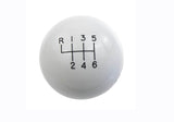 2015-2019 Mustang GT350 White 6-Speed Shift Knob - View 13 | Dirty Garage