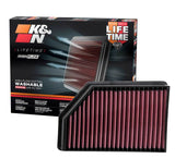 2020 GM HD/3500 6.6L Diesel Drop In Replacement Air Filter - View 19 | Dirty Garage
