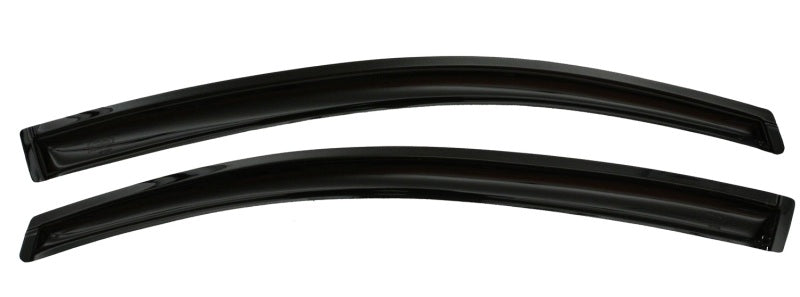 2012-2015 Civic Coupe Ventvisor Outside Mount Window Deflectors Smoke - View 2 | Dirty Garage