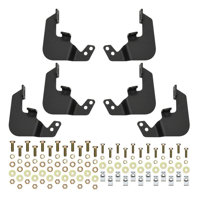Westin 15-22 Chevrolet Colorado / GMC Canyon Crew Cab Outlaw Nerf Step Bars - Textured Black - View 11 | Dirty Garage