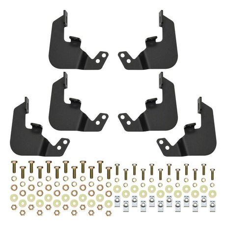 Westin 15-22 Chevrolet Colorado / GMC Canyon Crew Cab Outlaw Nerf Step Bars - Textured Black - View 11 | Dirty Garage