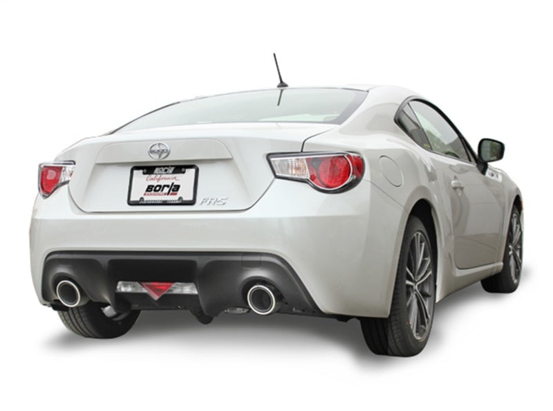 Borla 13-15 Scion FR-S 2.0L 4cyl 6spd / 13 Subaru BRZ 2.0L 4cyl 6spd SS Catback Exhaust - View 6 | Dirty Garage