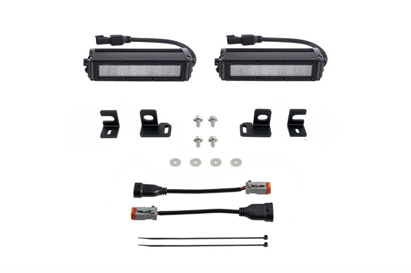 2024-2026 Tacoma SS6 Stage Series White Fog LED Fog Light Kit | Dirty Garage