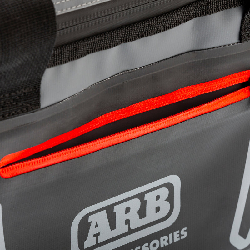 ARB Cooler Bag Charcoal w/ Red Highlights 15in L x 11in W x 9in H Holds 22 Cans - View 20 | Dirty Garage