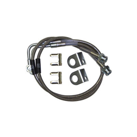 Synergy 07-18 Jeep Wrangler JK/JKU Extended Front/Rear DOT Approved Brake Line Kit | Dirty Garage