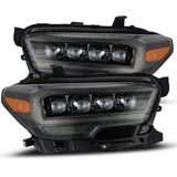 2016-2023 Tacoma Nova-Series LED Projector Alpha Black Headlights Activation Light - View 2 | Dirty Garage