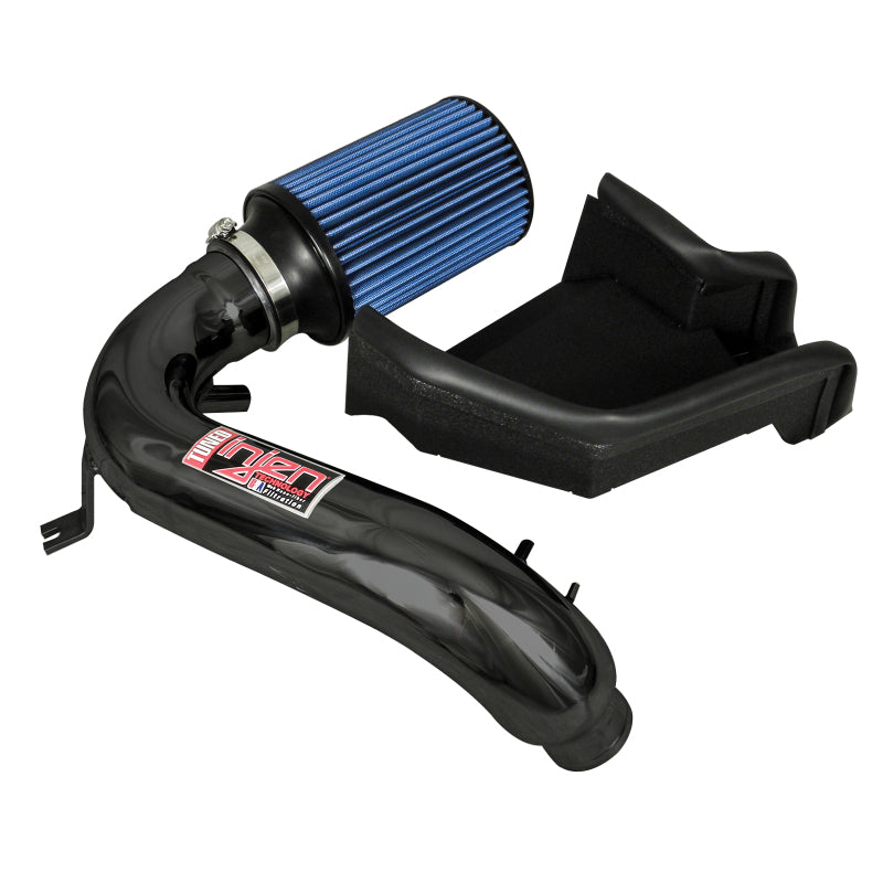 2012-2013 500 Abarth 1.4L Black Short Ram Intake w MR Tech Heat Shield | Dirty Garage