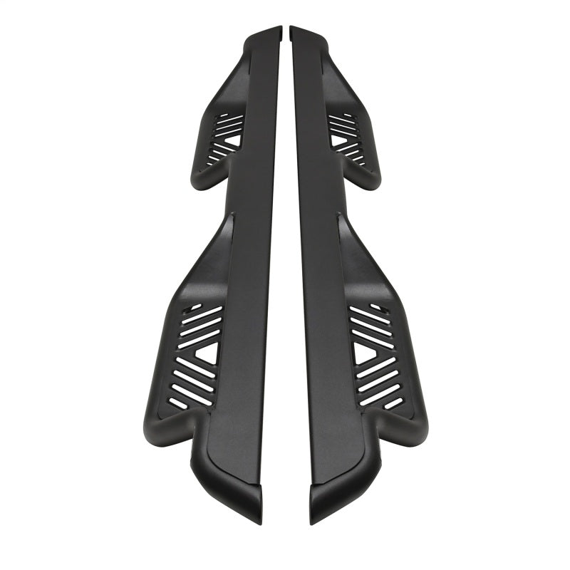 Westin 15-22 Chevrolet Colorado / GMC Canyon Crew Cab Outlaw Nerf Step Bars - Textured Black - View 12 | Dirty Garage