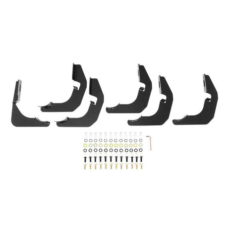 Westin 2015-2018 Ford F-150 SuperCrew PRO TRAXX 4 Oval Nerf Step Bars - Black - View 11 | Dirty Garage