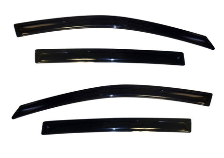 2012-2018 Sonic Hatch Ventvisor Outside Mount Window Deflectors 4-Piece Smoke - View 4 | Dirty Garage