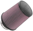 K&N Universal Clamp-On Air Filter 3-1/8in FLG / 6in B / 5in T / 7in H | Dirty Garage