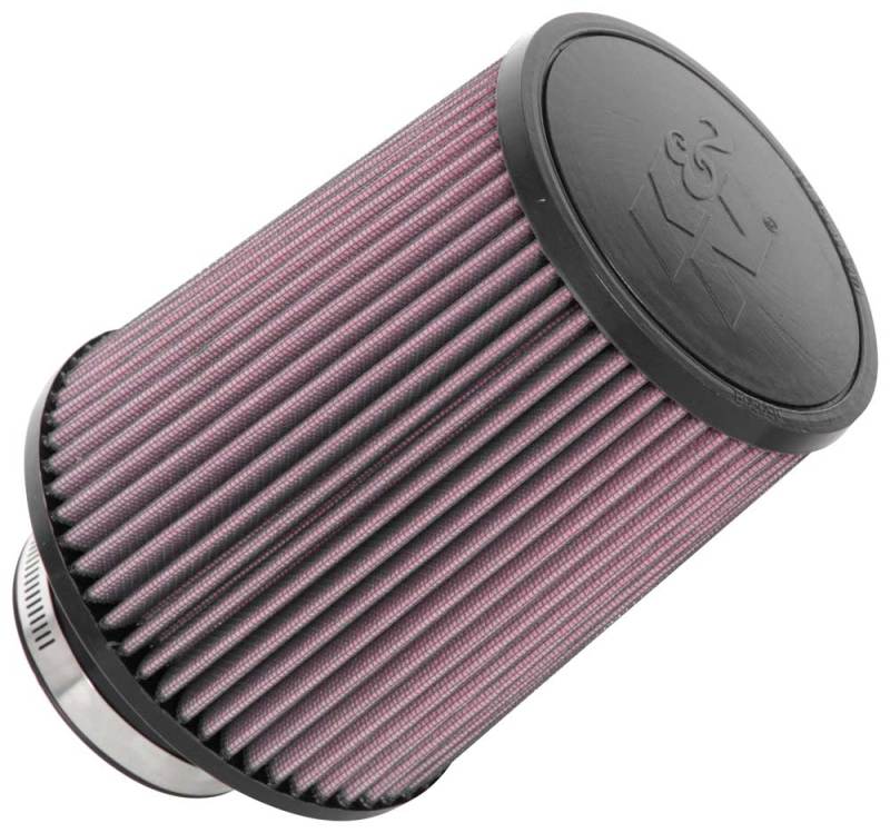 K&N Universal Clamp-On Air Filter 3-1/8in FLG / 6in B / 5in T / 7in H | Dirty Garage