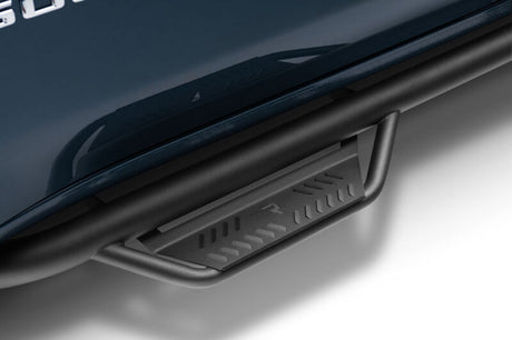 2019-2022 GM 1500 Crew Cab Black 3" Cab Length Podium Steps - View 2 | Dirty Garage
