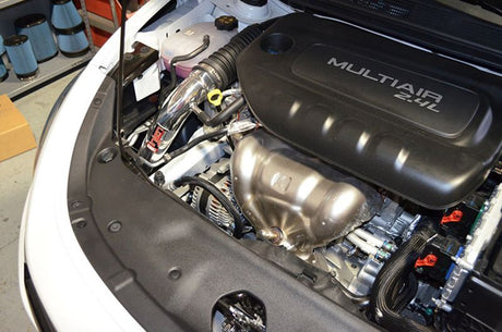 2013-2014 Dodge Dart 2.4L Tiger Shark Black Cold Air Intake - View 2 | Dirty Garage