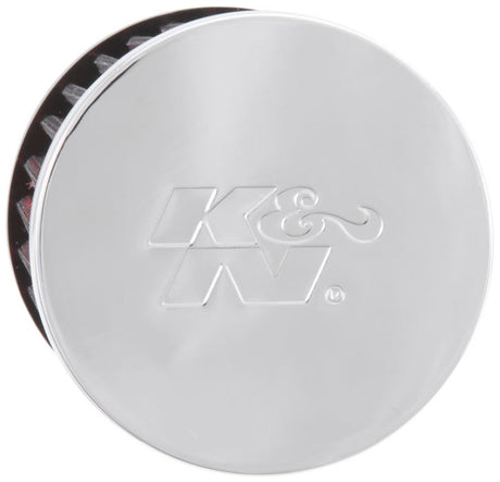 Universal Rubber Base Chrome Top Push-In Crankcase Vent Filter 3in OD x 2-1/2in H. - View 12 | Dirty Garage