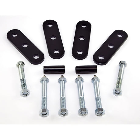 Rugged Ridge HD Front & Rear Leaf Spring Shackles 55-75 CJ - View 2 | Dirty Garage