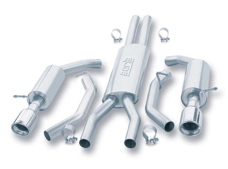 Borla 02 Ford Thunderbird SS Catback Exhaust - View 2 | Dirty Garage