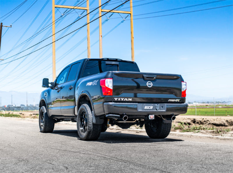Borla 16-19 Nissan Titan 5.6L V8 2WD/4WD S-Type Catback Exhaust - View 2 | Dirty Garage