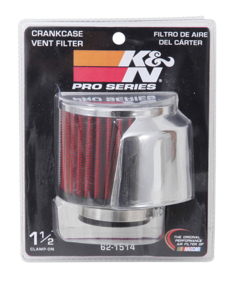 Universal 1.5in Flange ID x 3in OD x 2.5in Height Clamp On Crankcase Vent Filter - View 11 | Dirty Garage