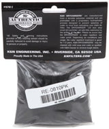 Universal Round Tapered Filter Wrap - Black - 6in Base ID x 4.625in Top ID x 9in Height - View 10 | Dirty Garage