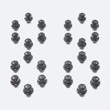 Universal M14 x 1.5 Black Lug Nut - Set of 24 - View 2 | Dirty Garage
