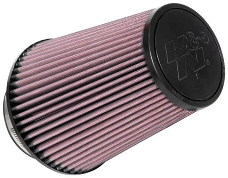 Universal Clamp-On Air Filter 4in FLG/6-1/2in B/4-1/2in T/8in H - View 2 | Dirty Garage