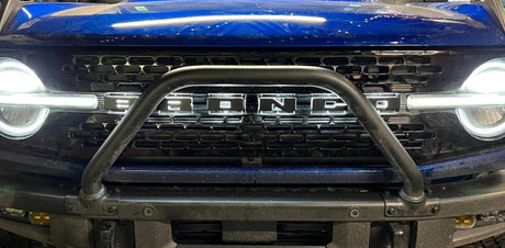 Universal Illuminated Black LED Letter N Badges - View 5 | Dirty Garage