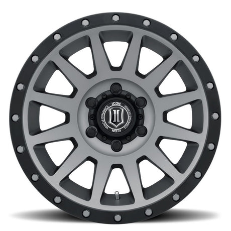 Universal Compression 17x8.5 6x5.5 0mm Offset 4.75" BS 106.1mm Bore Titanium Wheel - View 3 | Dirty Garage