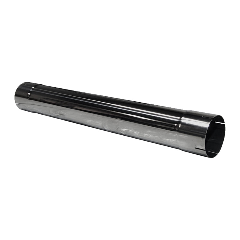 Universal 30 Overall Length Muffler Delete Pipe 4" Inlet Outlet T304 - View 4 | Dirty Garage