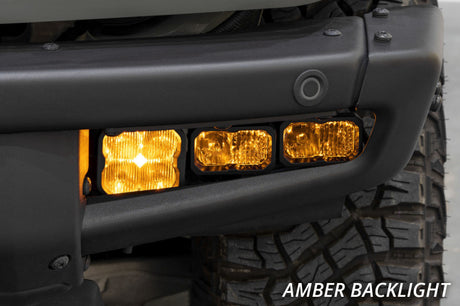 2021-2025 Bronco Stage Series Pro Yellow  Fog Pocket Kit - View 2 | Dirty Garage
