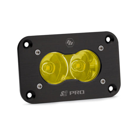 Universal S2 Pro Flush Mount Amber Work Scene LED Light | Dirty Garage