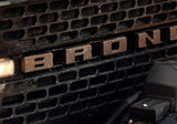 2021+ Bronco Grille Lettering Overlay Kit - Bronze - View 6 | Dirty Garage