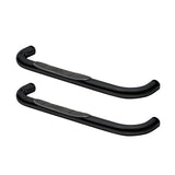 1989-1994 Toyota Pickup Standard Cab Signature 3 Series Black Nerf Step Bars - View 2 | Dirty Garage