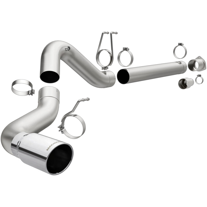 2008-2017 Superduty 6.4L 6.7L DPF Back Stainless Steel 5in Single Passenger Side Rear Exit | Dirty Garage