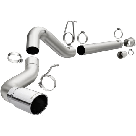 2008-2017 Superduty 6.4L 6.7L DPF Back Stainless Steel 5in Single Passenger Side Rear Exit | Dirty Garage