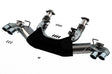 Borla 2020 Chevrolet Corvette C8 6.2L ATAK 3in Exhaust System Dual Round A/C Tips 4inx 4.75in | Dirty Garage