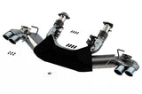 Borla 2020 Chevrolet Corvette C8 6.2L ATAK 3in Exhaust System Dual Round A/C Tips 4inx 4.75in | Dirty Garage