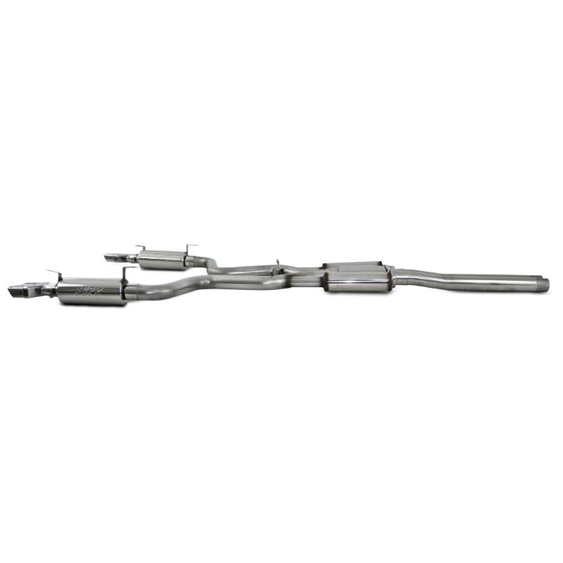 2008-2011 Dodge Challenger SRT8 6.1L Hemi T304 Cat Back Dual Split Rear - View 7 | Dirty Garage