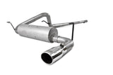 Jeep Wrangler Rubicon 3.6L Cat Back Single Rear Exit Alum Exhaust - View 3 | Dirty Garage