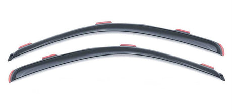 2016-2018 Civic Coupe Ventvisor In-Channel Window Deflectors Smoke - View 6 | Dirty Garage
