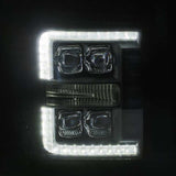 2011-2016 Super Duty Nova-Series LED Projector Chrome Headlights - View 7 | Dirty Garage