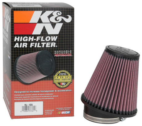 Universal Filter Universal Rubber Filter 3 1/2 inch 10 Degree Flange 5 3/4 inch OD 6 inch Height - View 12 | Dirty Garage