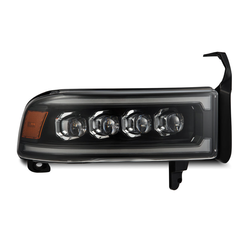 1994-2001 Ram 1500 Nova-Series LED Projector Black Headlights Sequential Signal Smooth Body DRL | Dirty Garage