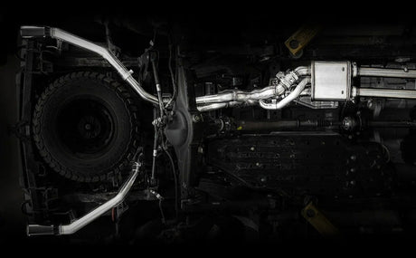 2024-2025 Ranger Raptor Cat-Back Exhaust System - View 4 | Dirty Garage