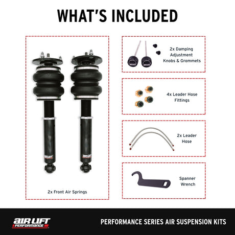1989-2000 Lexus LS400 Rear Performance Air Suspension Kit - View 7 | Dirty Garage