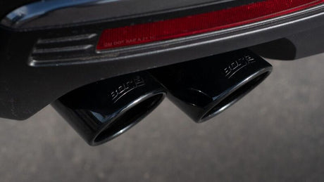 Borla 21-22 Chevy Tahoe 5.3L V8 2/4WD 4DR 3in/2.75in S-Type Cat-Back Exhaust w/ Black Chrome Tips - View 3 | Dirty Garage
