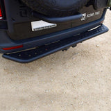 2010-2026 Mercedes-Benz Sprinter Outlaw Series Black Rear Step - View 4 | Dirty Garage