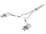 Borla 15-16 Ford Mustang Shelby GT350 5.2L ATAK Cat Back Exhaust (Uses Factory Valence) - View 3 | Dirty Garage