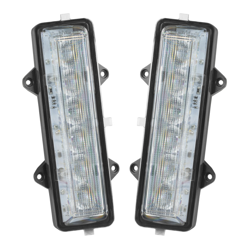 2021-2023 Bronco Dual Function Reverse LED Flush Taillight Amber White - View 3 | Dirty Garage