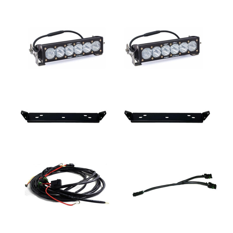 2021-2026 F-150 Raptor OnX6 Behind Grill Light Kit 10" - View 2 | Dirty Garage